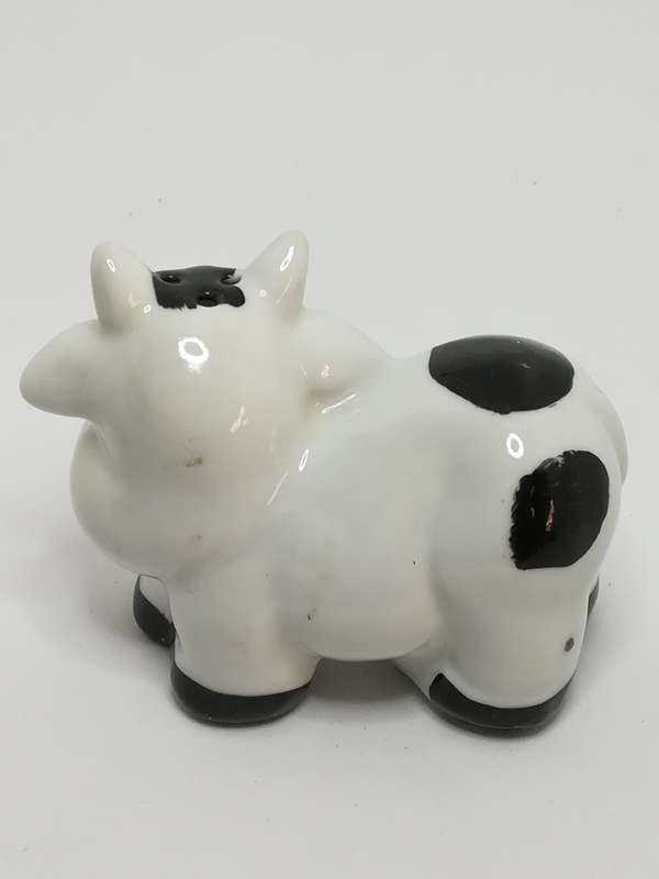 Ceramic Black & White Cow Salt & Pepper Shakers