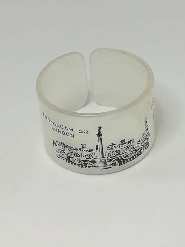 Miniature Napkin Ring (Trafalgar SQ London) (Miniature, suitable for printer's tray)
