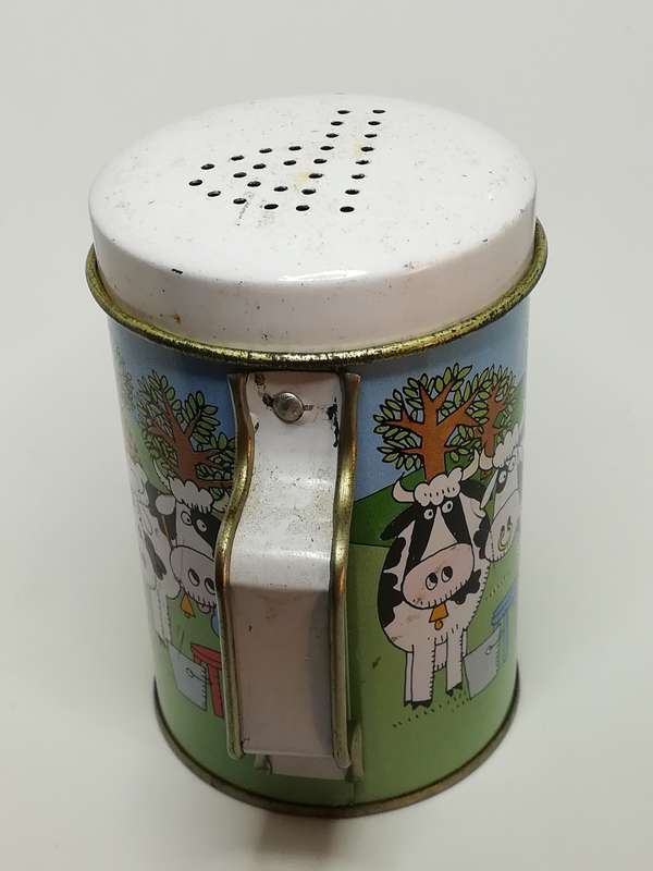Large Aluminium Cow Salt & Pepper Shaker