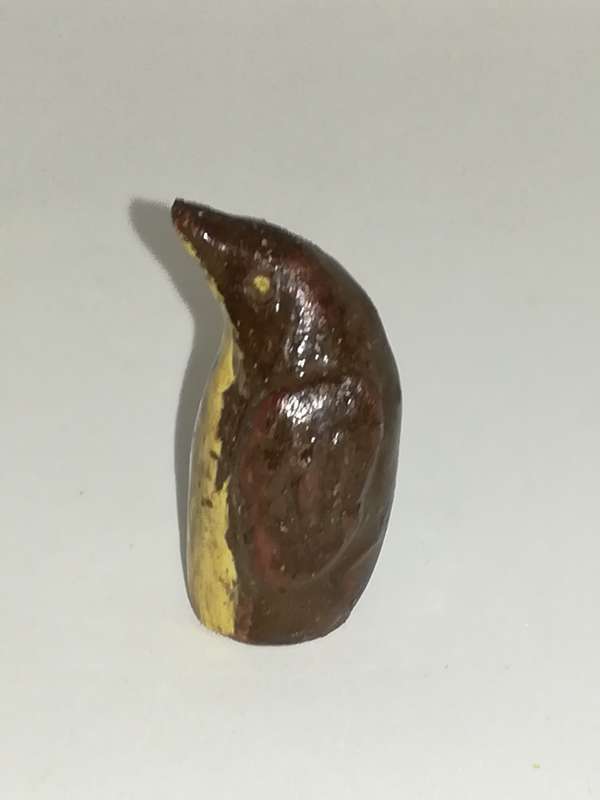 Miniature Abstract Wooden Penguin (Miniature, suitable for printer's tray)