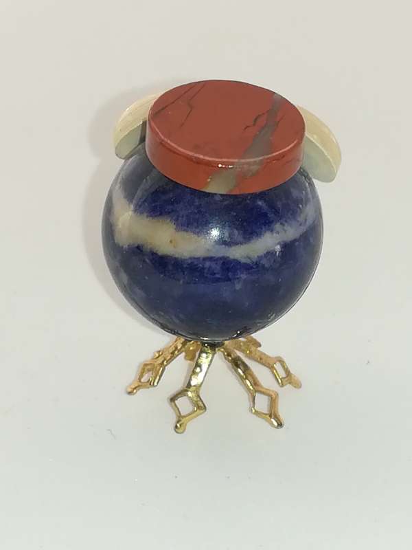 Miniature Abstract Gemstone with Big Wobbly Eyes - Style 1 (Miniature, suitable for printer's tray)