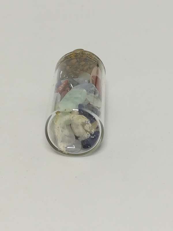 Miniature Bottle Colourful Pebbles (Miniature, suitable for printer's tray)