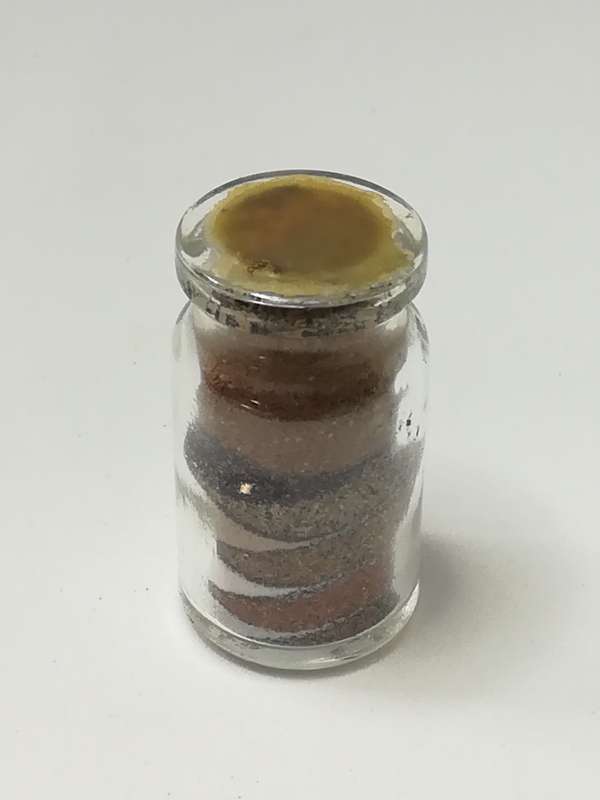 Miniature Sand Art in Glass Bottle (Relaxing Sand Colour) (Miniature, suitable for printer's tray)