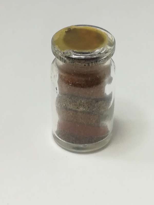 Miniature Sand Art in Glass Bottle (Relaxing Sand Colour) (Miniature, suitable for printer's tray)