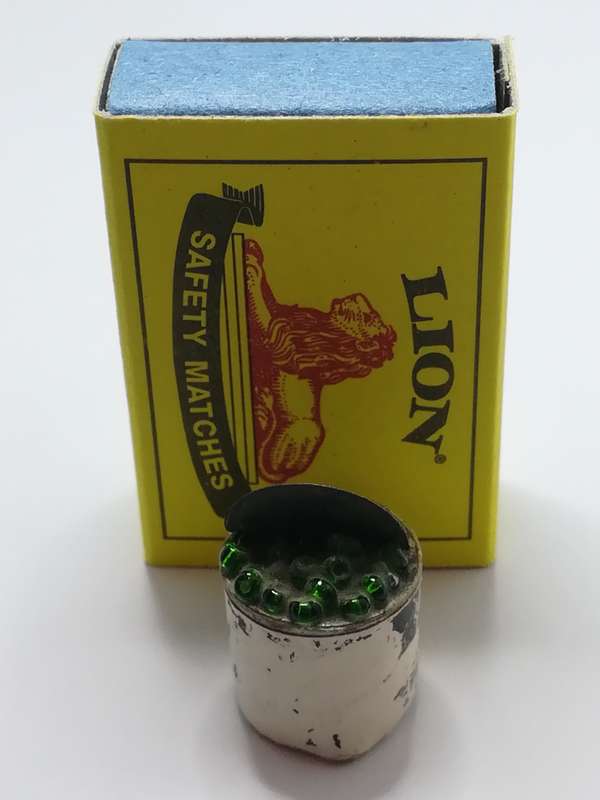 Miniature Tin of Peas (Miniature, suitable for printer's tray)