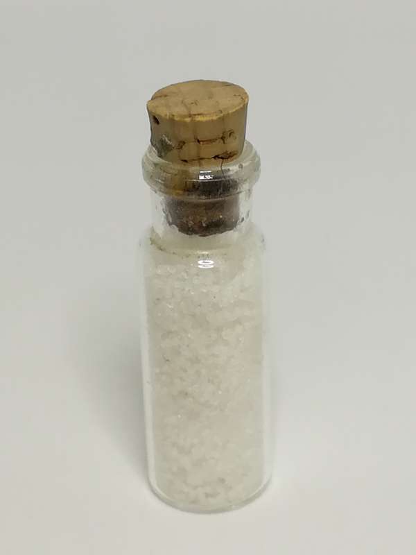 Miniature Bottle White Salt (Miniature, suitable for printer's tray)