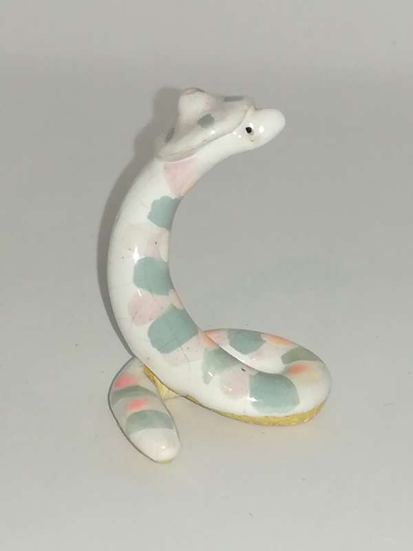 Miniature Abstract Ceramic Caricature Cobra (Miniature, suitable for printer's tray)