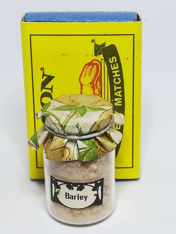 Miniature Bottle Barley (Miniature, suitable for printer's tray)
