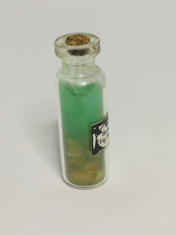 Miniature Bottle Homemade Fig Preserve (Miniature, suitable for printer's tray)