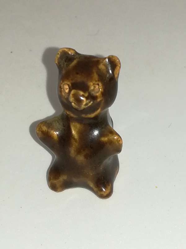 Miniature Dark Brown Abstract Cat (Miniature, suitable for printer's tray)