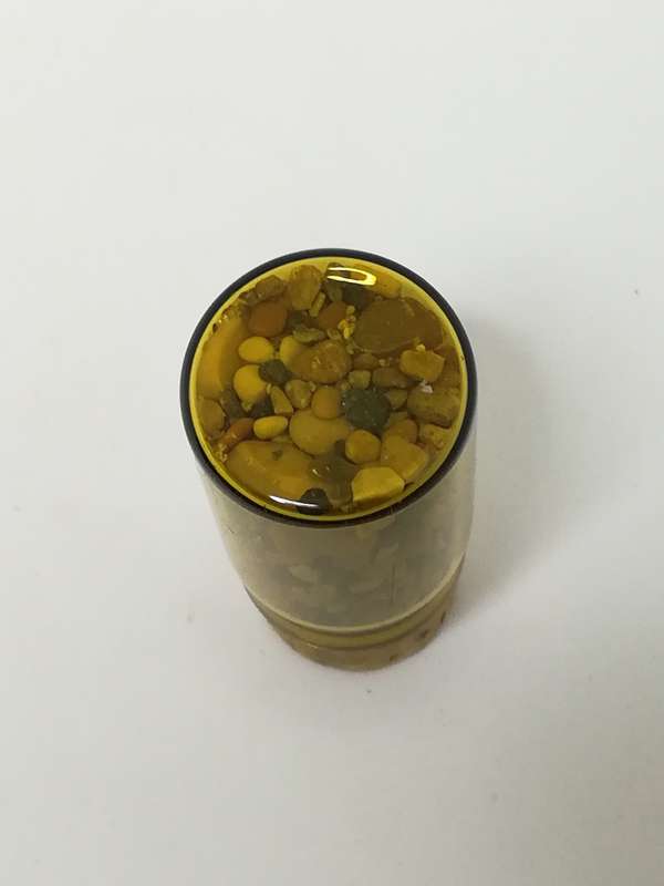 Miniature Bottle with Pebbles (Miniature, suitable for printer's tray)