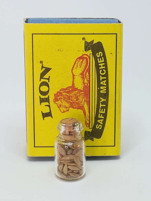 Miniature Glass Bottle Seeds (Miniature, suitable for printer's tray)