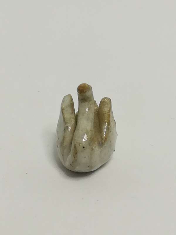 Miniature Ceramic Grey Swan (Miniature, suitable for printer's tray)