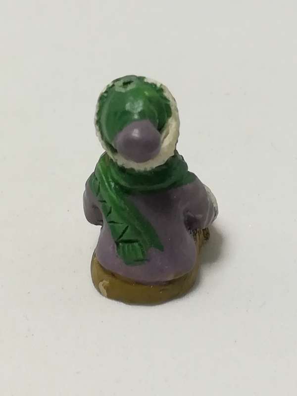 Miniature Christmas Teddy Bear - Style 3 (for Printer's Tray/Dollhouse)