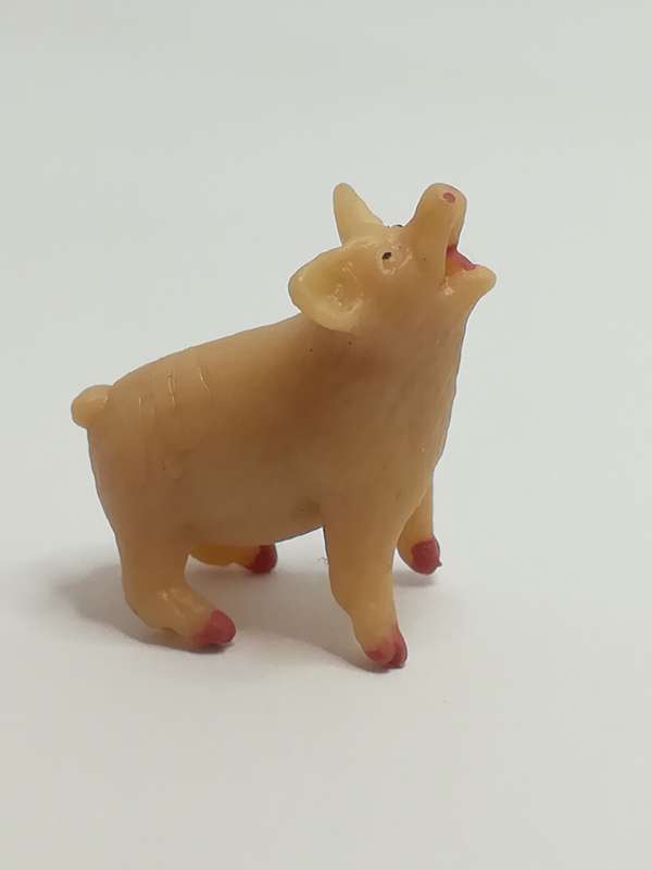 Miniature Pink Pigs - like Schleich (Miniature, suitable for printer's tray)