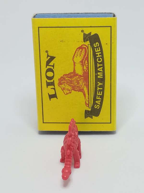 Miniature Red Dinosaur (Miniature, suitable for printer's tray)