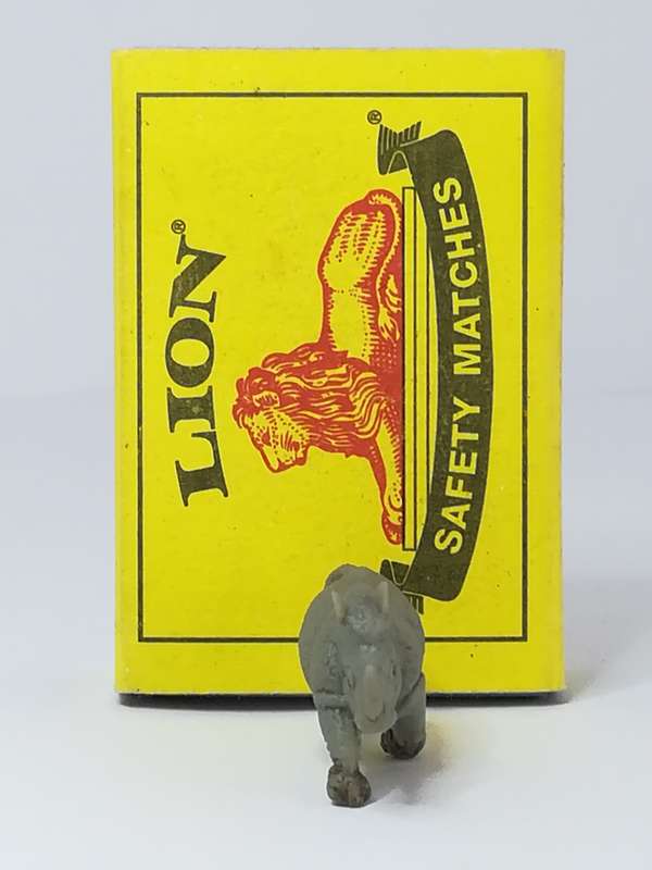 Miniature Grey Rhinoceros (Miniature, suitable for printer's tray)