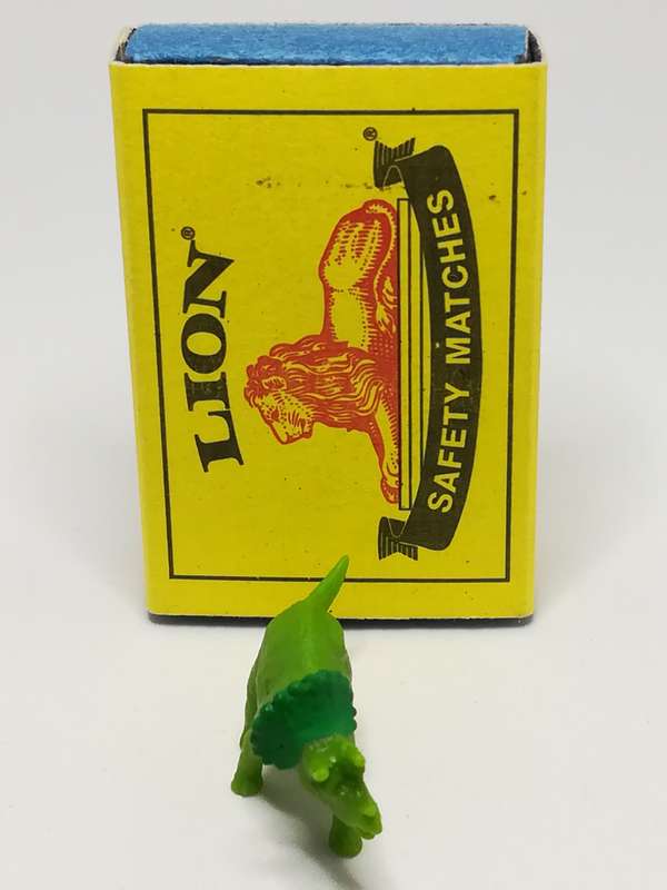 Miniature Green Spectacular Horned Dinosaur (Miniature, suitable for printer's tray)