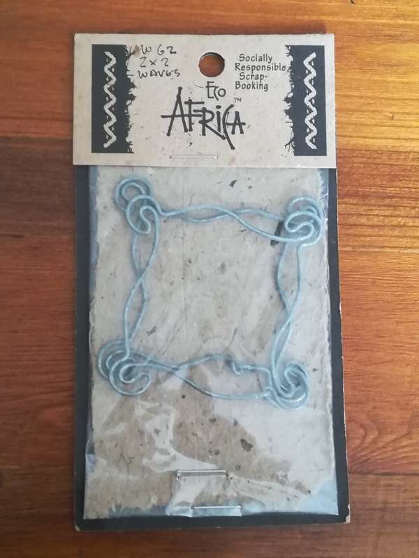 Recycled' Paper Embellishment/Eco-friendly with Wire Frame (For Scrap Booking - Decoration 'Recyc...