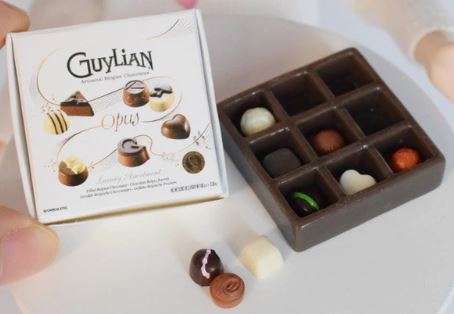 Miniature Guylian Chocolates (Miniature, suitable for printer's tray)