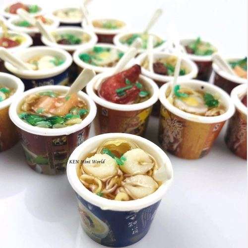 Miniature Instant Noodles (Miniature, suitable for printer's tray)