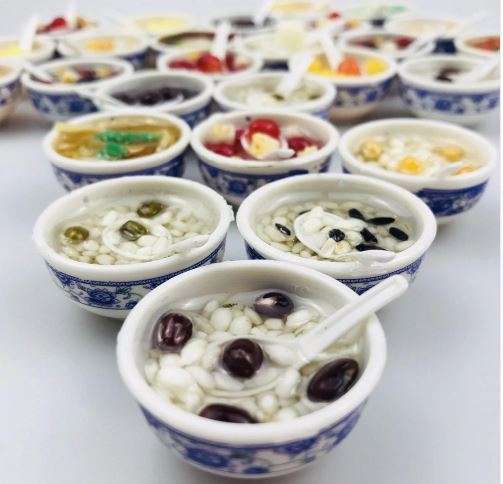 Miniature Chinese Cuisine Dish (Miniature, suitable for printer's tray)