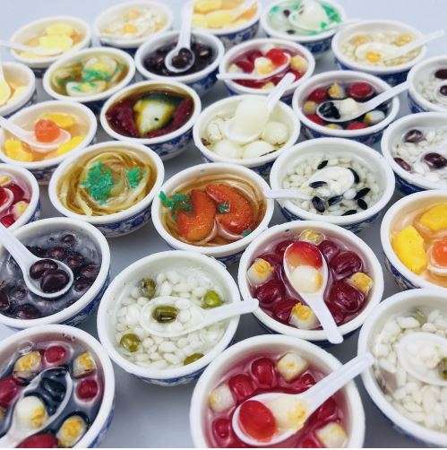 Miniature Chinese Cuisine Dish (Miniature, suitable for printer's tray)