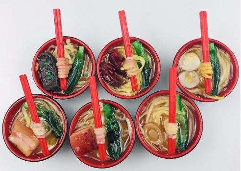 Miniature Chinese Cuisine Dish (Miniature, suitable for printer's tray)