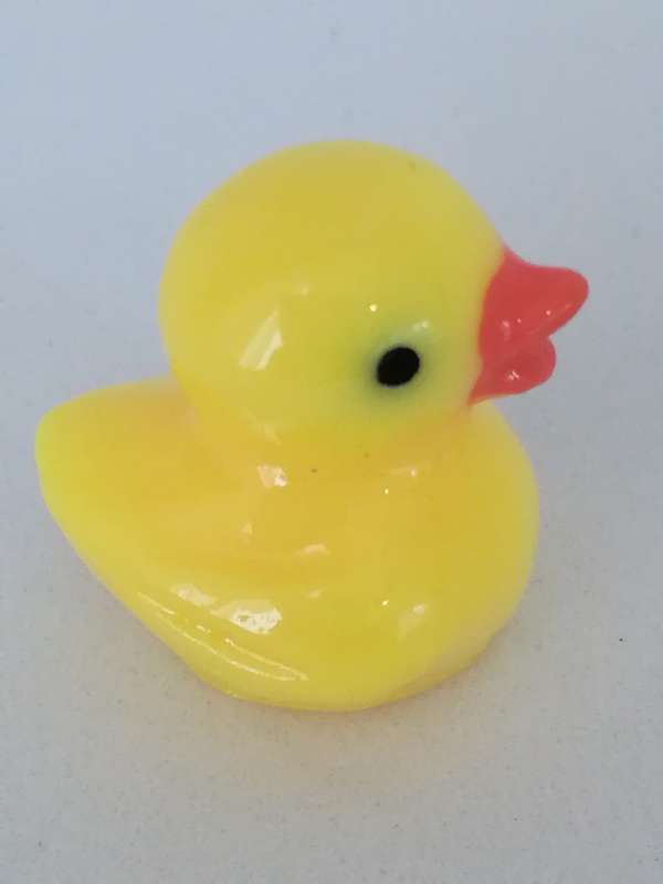 Miniature Yellow Duck (Miniature, suitable for printer's tray)