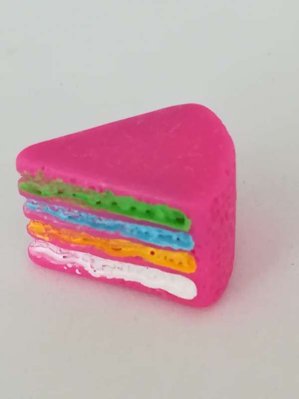 Miniature Pink Rainbow Cake (Miniature, suitable for printer's tray)