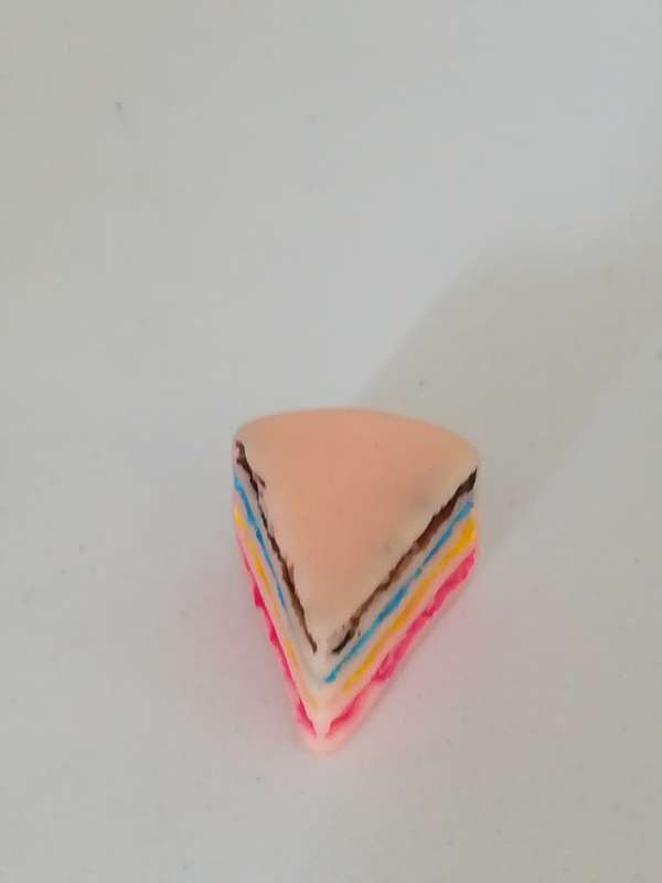 Miniature Peach Rainbow Cake (Miniature, suitable for printer's tray)