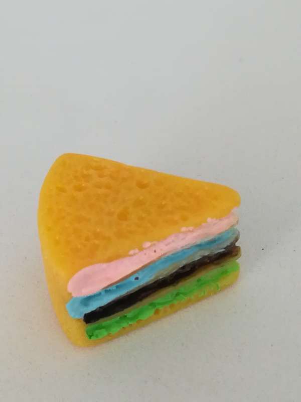 Miniature Yellow Rainbow Cake (Miniature, suitable for printer's tray)