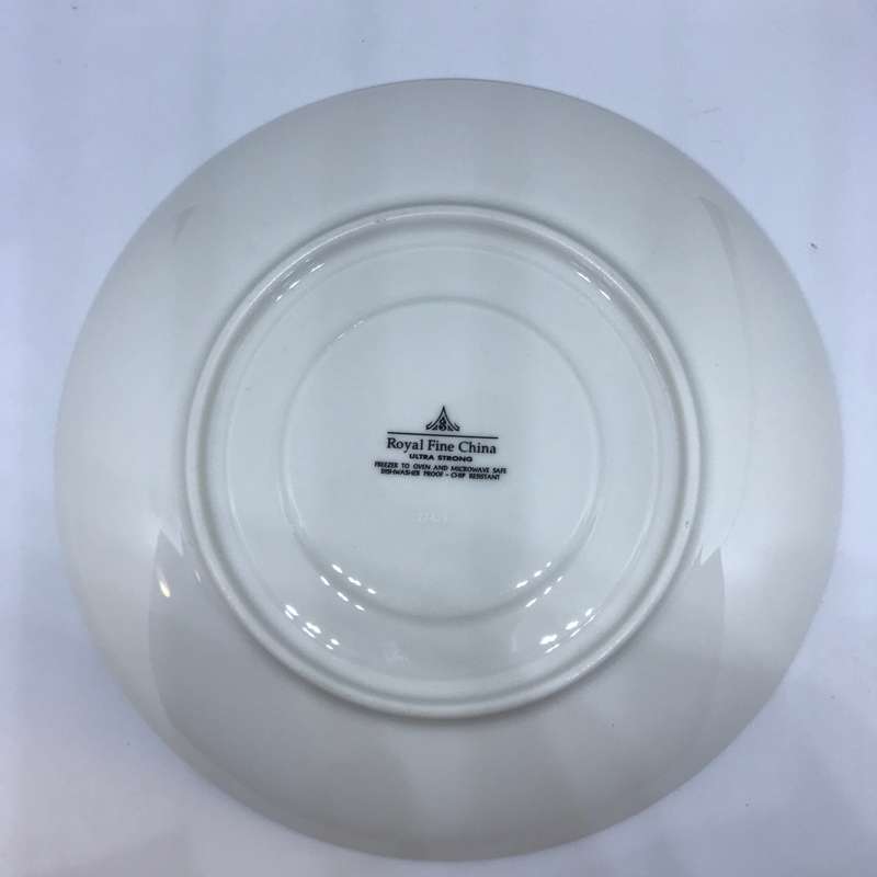 Teacup and Saucer White (Royal Fine China)
