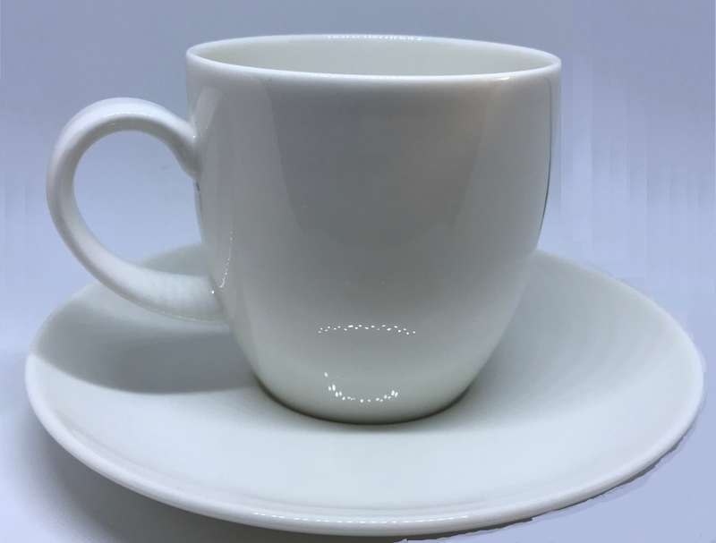 Teacup and Saucer White (Royal Fine China)