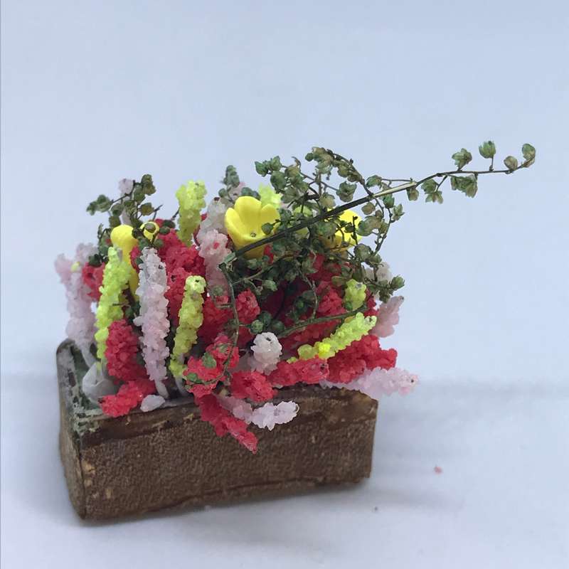 Miniature Flowers Window Box (Miniature, suitable for printer's tray)