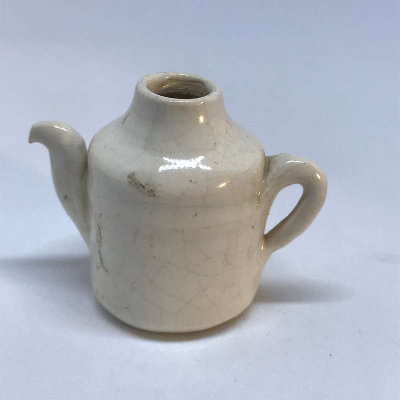 Miniature 'Delft' Teapot / Coffee Pot (Miniature, suitable for printer's tray)