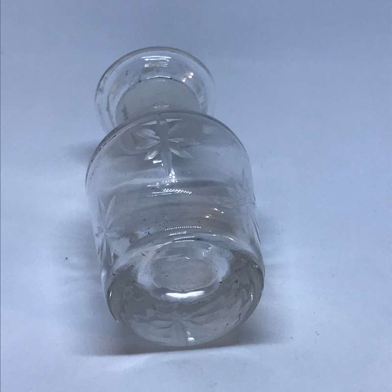 Small Cut Glass Bottle (Miniature, suitable for printer's tray)