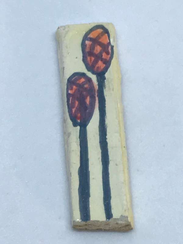 Miniature Flower Ceramic Painting Flowers (Miniature, suitable for printer's tray)