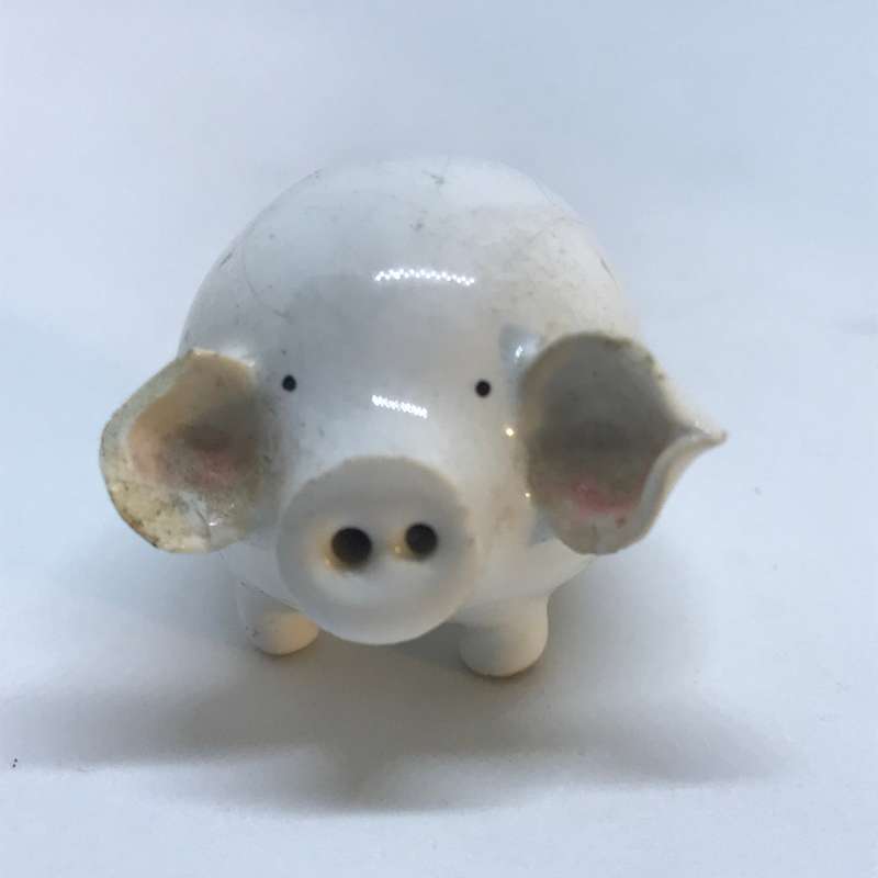 Miniature Ceramic Pig (Miniature, suitable for printer's tray)