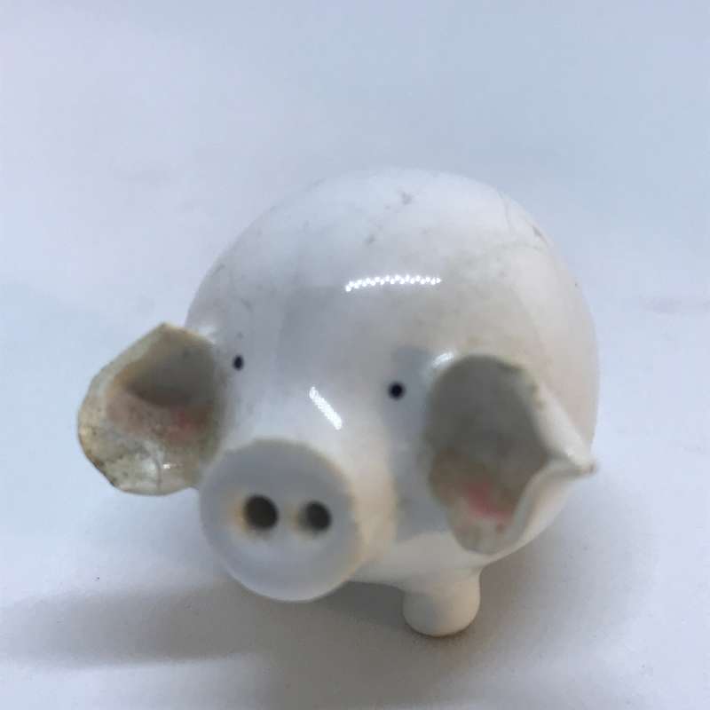 Miniature Ceramic Pig (Miniature, suitable for printer's tray)