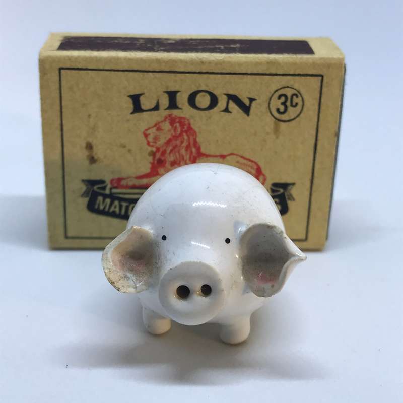 Miniature Ceramic Pig (Miniature, suitable for printer's tray)
