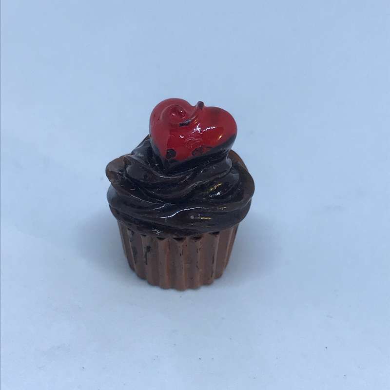 Miniature Chocolate Cupcake (Miniature, suitable for printer's tray)