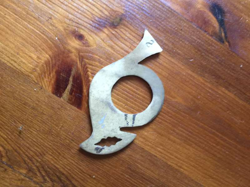 Brass Bugle Horn Bottle Opener