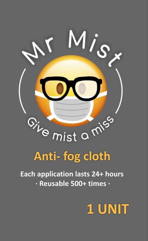 Mr Mist: Anti-Fog Cloth (Mask Aid)