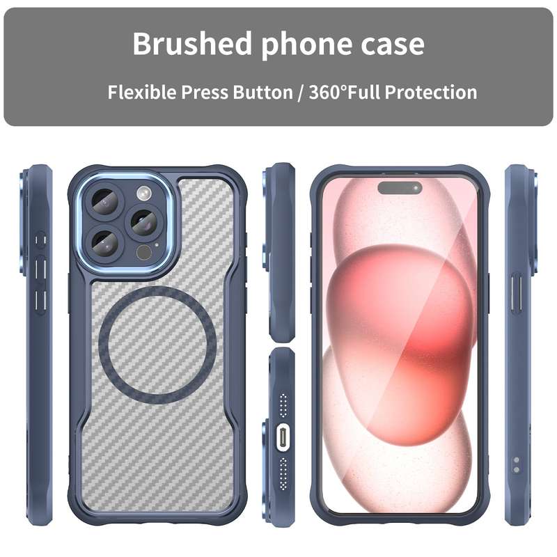 CarboArmor MagSafe Cover For iPhone 15 /15 Plus /15 Pro /15 Pro Max