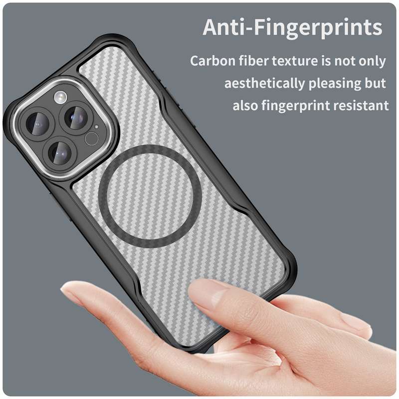 CarboArmor MagSafe Cover For iPhone 15 /15 Plus /15 Pro /15 Pro Max