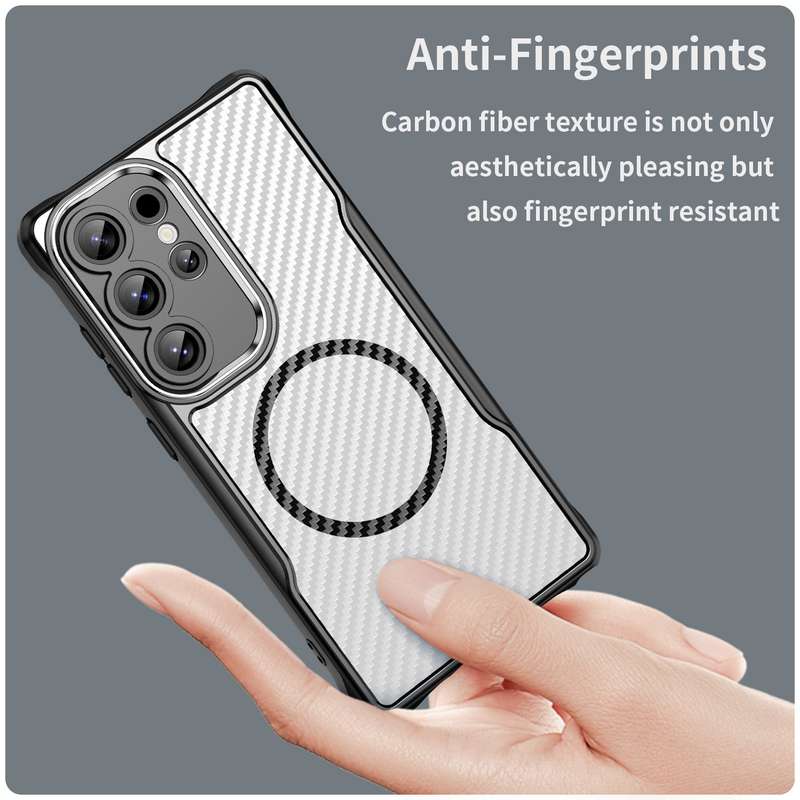 CarboArmor MagSafe Case for Galaxy S25/S25 Plus/S25 Ultra Shockproof Cover