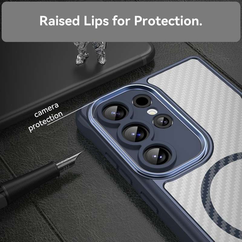 CarboArmor MagSafe Case for Galaxy S25/S25 Plus/S25 Ultra Shockproof Cover