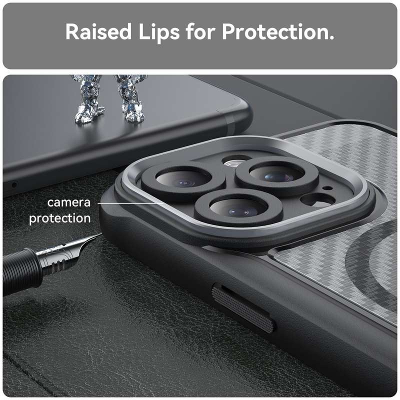 CarboArmor MagSafe Cover For iPhone 15 /15 Plus /15 Pro /15 Pro Max