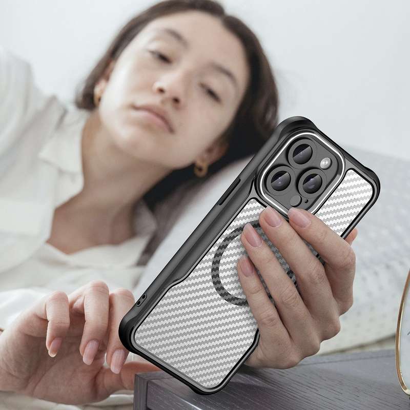 CarboArmor MagSafe Cover For iPhone 15 /15 Plus /15 Pro /15 Pro Max